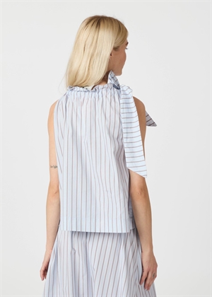 Maula stripe top Light Blue Neo Noir 